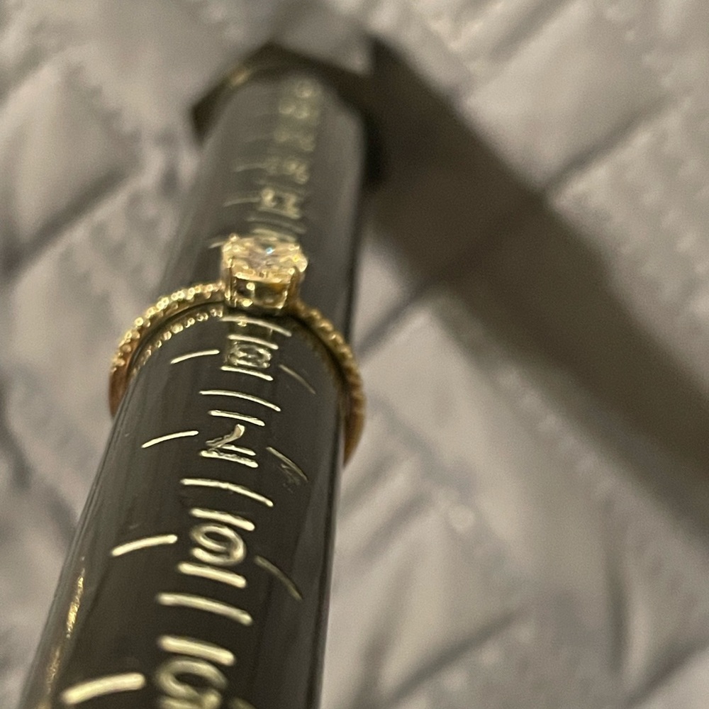 ➡️ Lab Created Silver Tone Ring - Picture 5 of 5